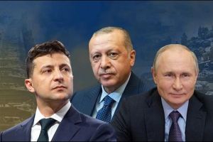 Зеленский, Эрдоган, Путин